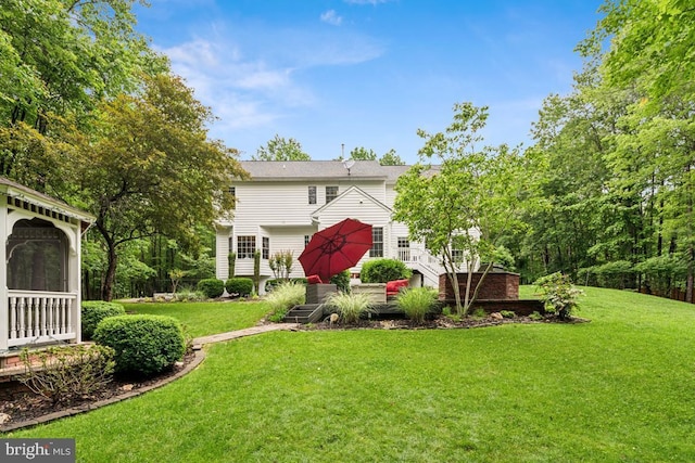 45 Saint Marys Ln, Stafford, VA 22556 - view of green lawn