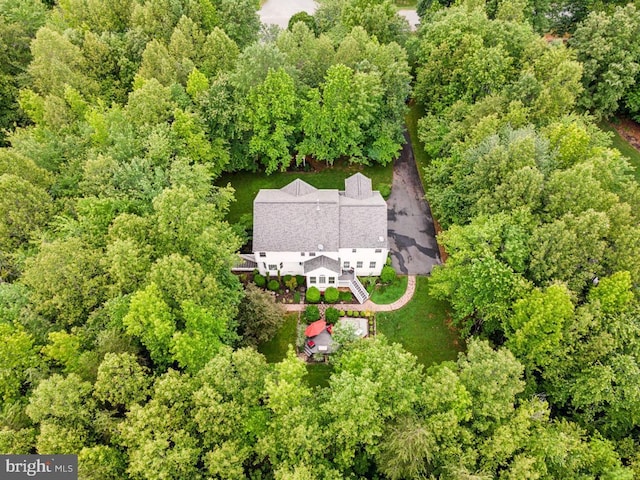 45 Saint Marys Ln, Stafford, VA 22556 - view of subject property with a heavily wooded area
