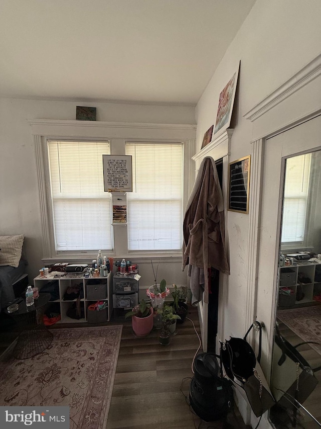 1512 Lindley Ave, Philadelphia, PA 19141 - mudroom featuring plenty of natural light and wood finished floors