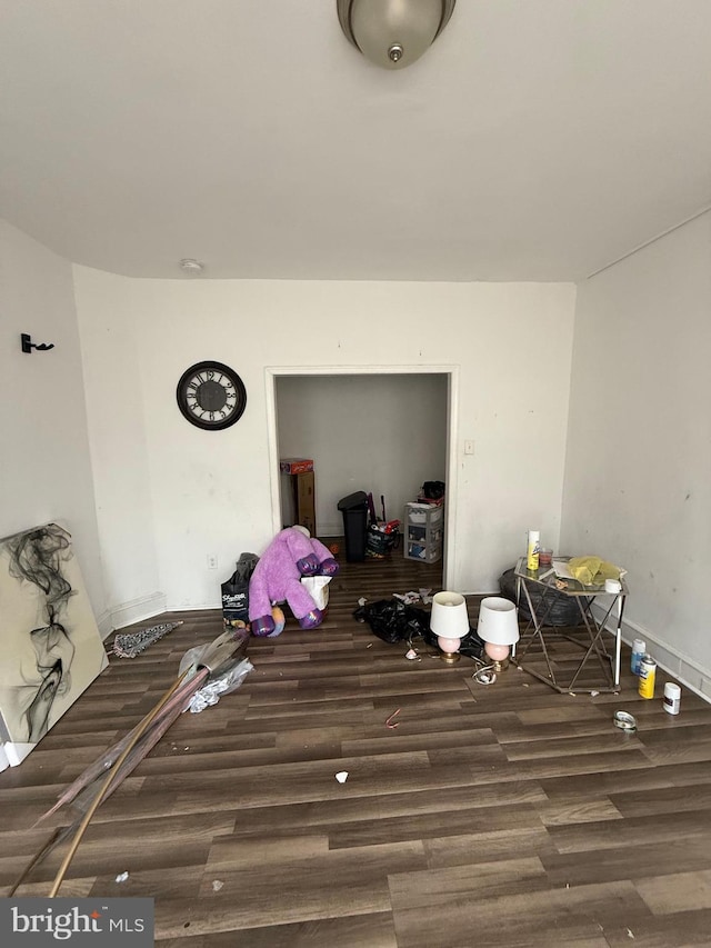 1512 Lindley Ave, Philadelphia, PA 19141 - dining room featuring wood finished floors and baseboards