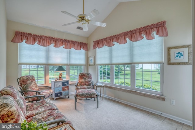 73 Springmill Dr, Middletown, DE 19709 - sunroom / solarium featuring vaulted ceiling