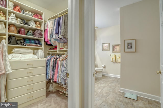 73 Springmill Dr, Middletown, DE 19709 - walk in closet featuring tile patterned flooring