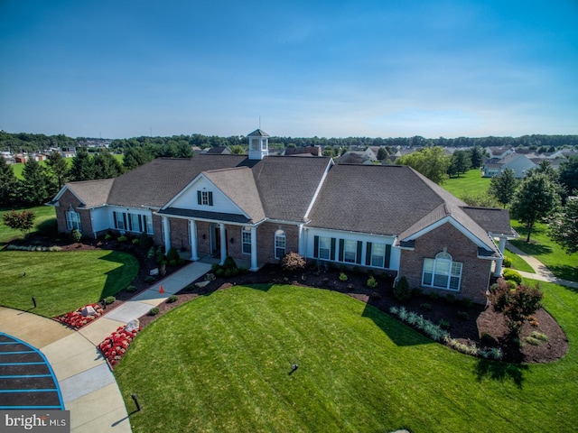 73 Springmill Dr, Middletown, DE 19709 - view of front of property with brick siding and a front yard