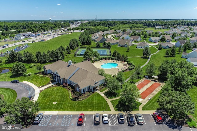 73 Springmill Dr, Middletown, DE 19709 - aerial view of a pool