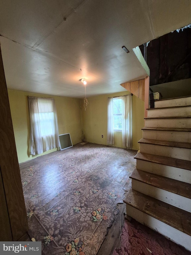 1106 Moreland Gap Rd, New Market, VA 22844 - unfurnished room with stairway