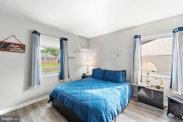 35 Mullshire Ln, Willingboro, NJ 08046 - bedroom featuring wood finished floors and baseboards