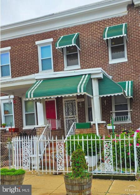 2507 Lauretta Ave, Baltimore, MD 21223 - view of property featuring brick siding
