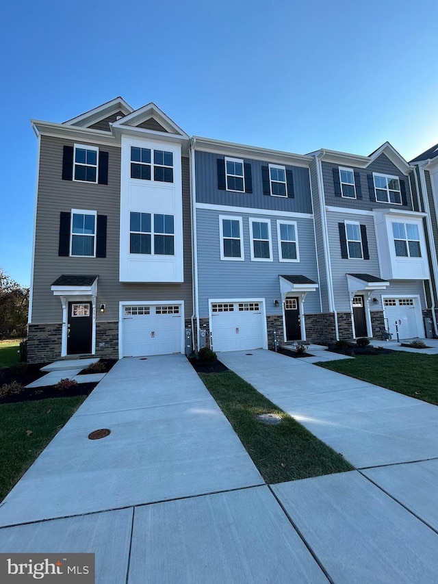 11276 Davisar Rd Unit 80, White Marsh, MD 21162 - multi unit property featuring stone siding, driveway, and an attached garage