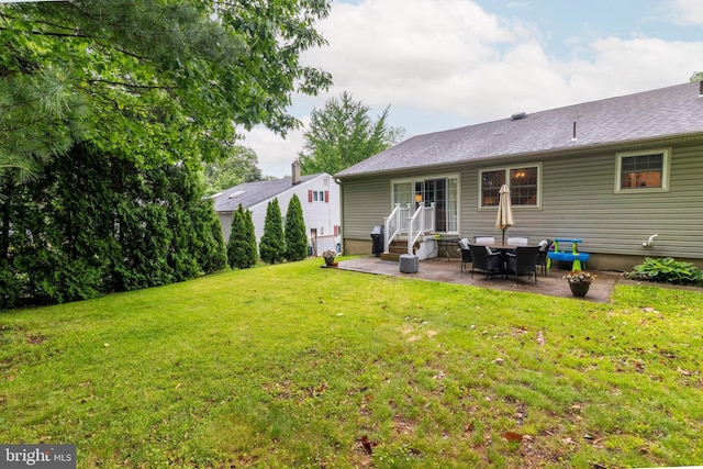 167 Windmill Rd, Willow Grove, PA 19090 - back of house with a patio area and a yard