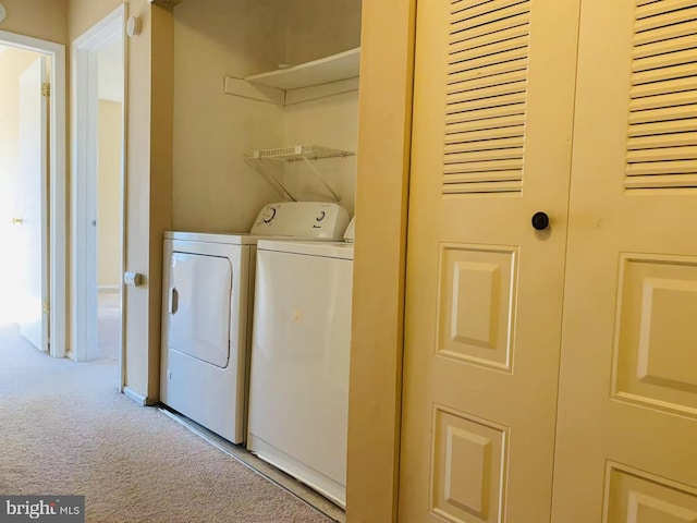 86 Oneill Ct, Trenton, NJ 08648 - laundry room featuring independent washer and dryer and light colored carpet