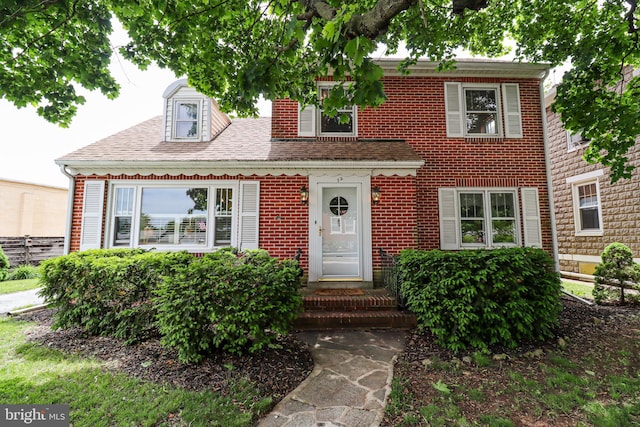 72 Springs Ave, Gettysburg, PA 17325 - view of front of property with brick siding and roof with shingles