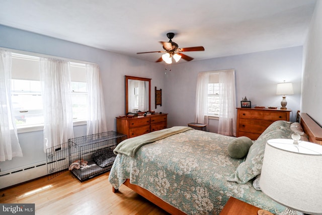 72 Springs Ave, Gettysburg, PA 17325 - bedroom with wood finished floors and ceiling fan