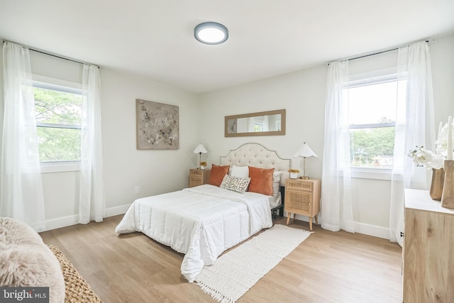 4 Donna Marie Ct, Sicklerville, NJ 08081 - bedroom with light wood-style floors and baseboards