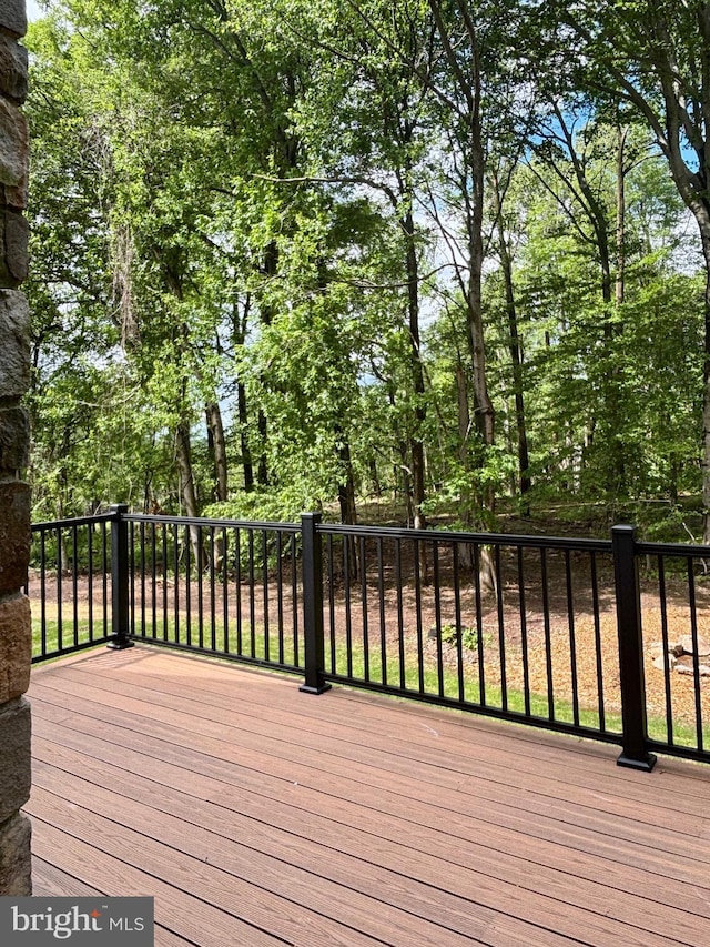 2655 Gap Newport Pike, West Grove, PA 19390 - deck with view of scattered trees