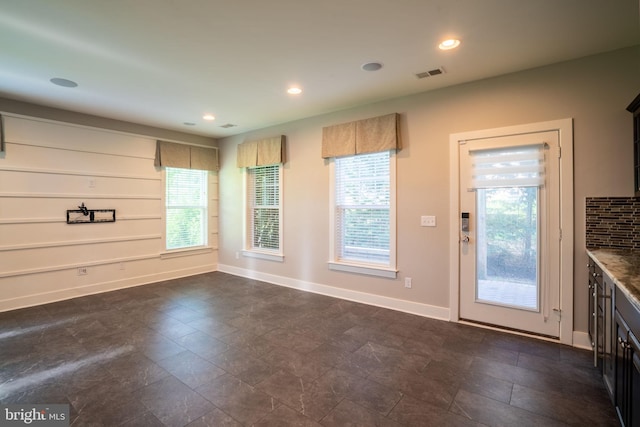 22270 Foggy Ridge Ter, Ashburn, VA 20148 - unfurnished living room with baseboards and recessed lighting