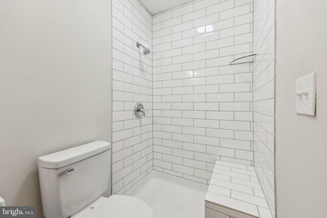 945 Ficklen Rd, Fredericksburg, VA 22405 - bathroom with tiled shower and toilet