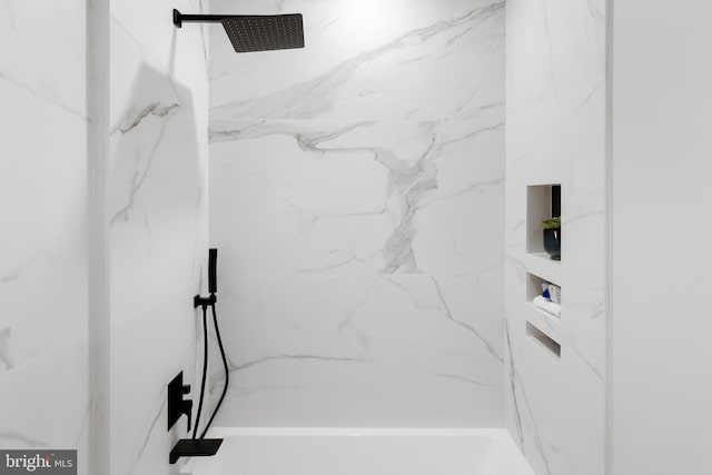 1208 M St NW Unit 52, Washington, DC 20005 - full bathroom with a marble finish shower