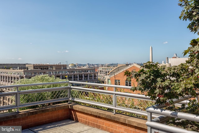 616 E St NW Unit 1114, Washington, DC 20004 - view of balcony