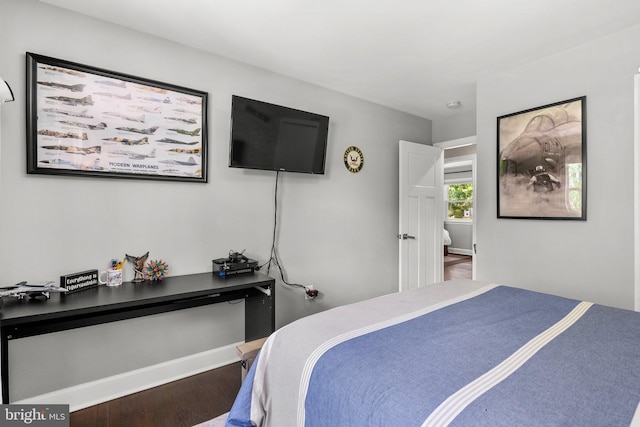 2302 Solmar Dr, Silver Spring, MD 20904 - bedroom featuring wood finished floors and baseboards