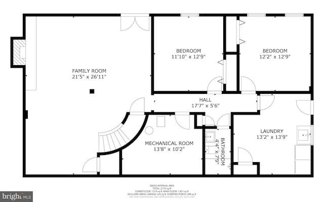 2302 Solmar Dr, Silver Spring, MD 20904 - floor plan / room layout