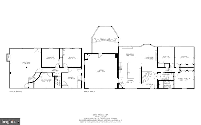 2302 Solmar Dr, Silver Spring, MD 20904 - floor plan / room layout