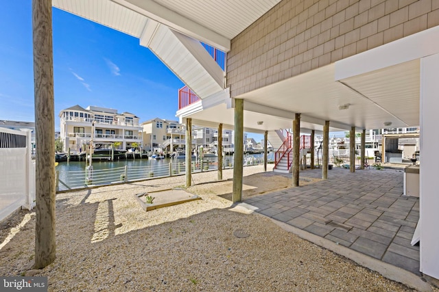 1169 Jennifer Ln, Manahawkin, NJ 08050 - view of patio with a water view