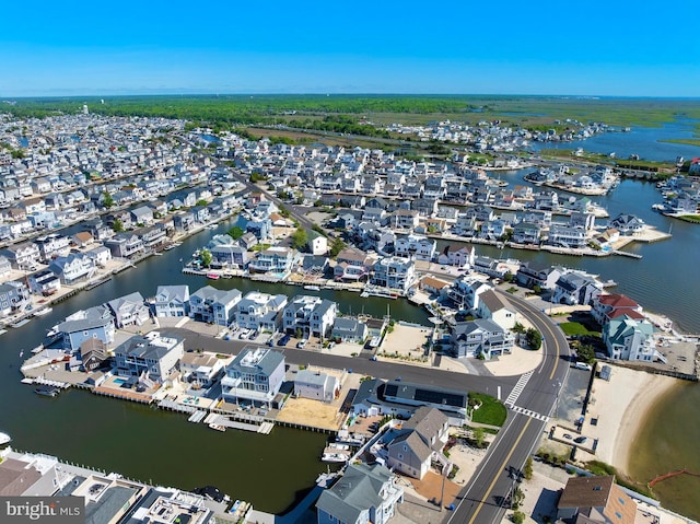 1169 Jennifer Ln, Manahawkin, NJ 08050 - aerial overview of property's location with a large body of water and nearby suburban area