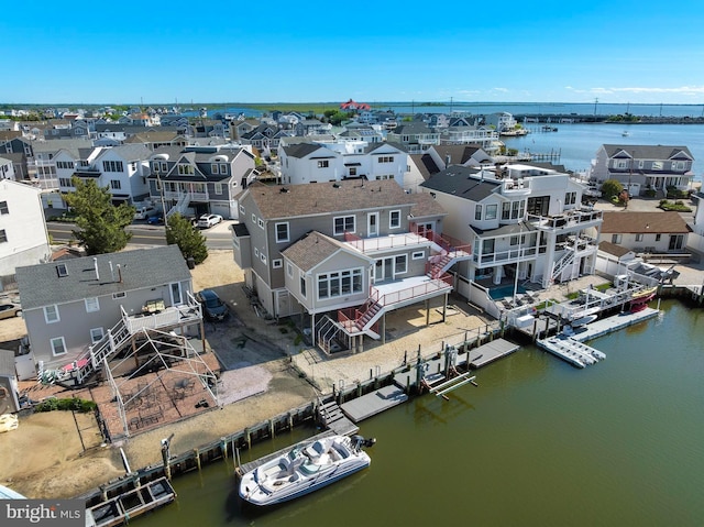 1169 Jennifer Ln, Manahawkin, NJ 08050 - aerial view of residential area with a nearby body of water
