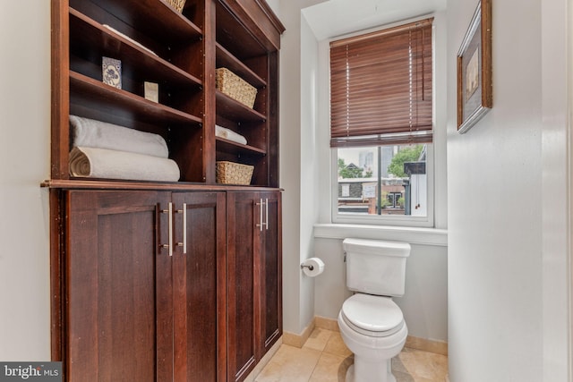 2031 Pine St Unit 4, Philadelphia, PA 19103 - bathroom with toilet, baseboards, and tile patterned floors