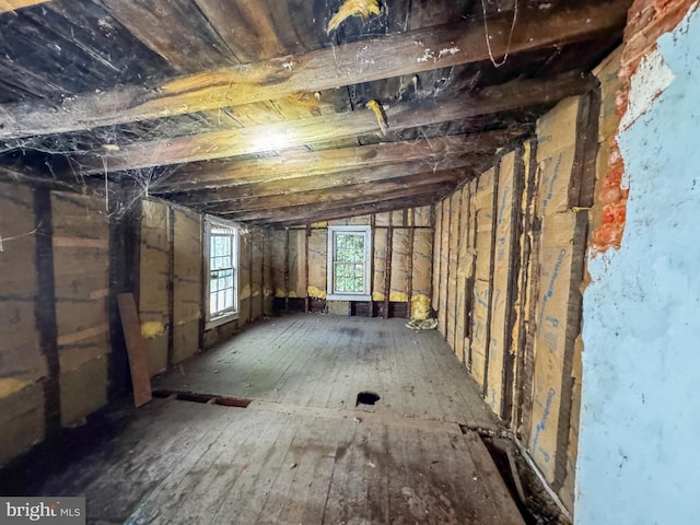 315 Stacy St, Burlington, NJ 08016 - misc room featuring hardwood / wood-style flooring and lofted ceiling