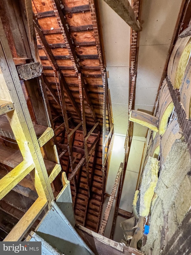 315 Stacy St, Burlington, NJ 08016 - view of unfinished attic