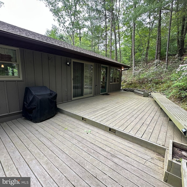 8201 Michaux Dr, Fayetteville, PA 17222 - view of wooden deck