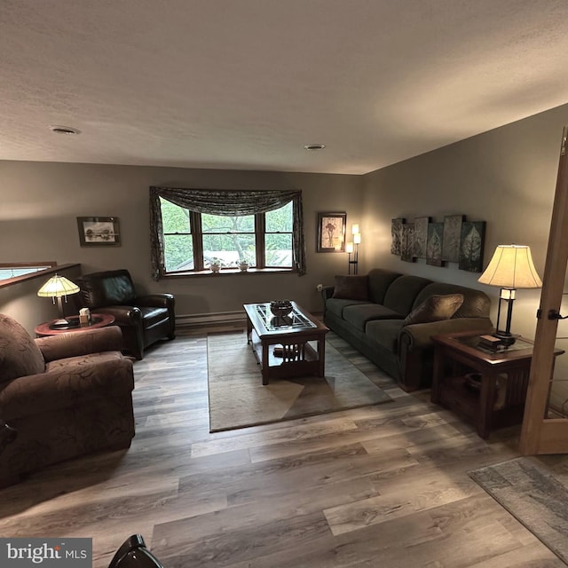 8201 Michaux Dr, Fayetteville, PA 17222 - living area featuring wood finished floors