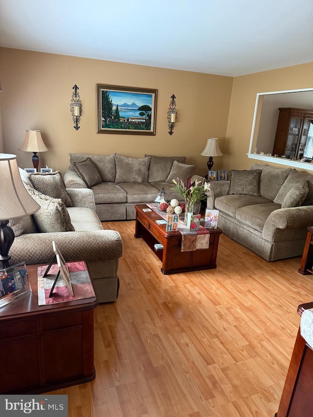 154 Bayshore Dr, Barnegat, NJ 08005 - living area featuring light wood-style flooring