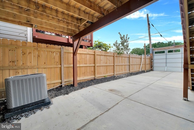 5318 5th St NW, Washington, DC 20011 - view of patio / terrace with central air condition unit