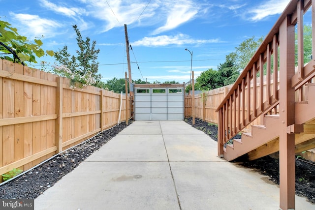 5318 5th St NW, Washington, DC 20011 - fenced backyard with a patio