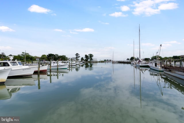 5520 Leeward Ln, Tilghman, MD 21671 - dock area featuring a water view