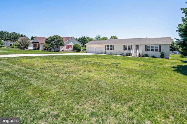 30 Turtle Dove Dr, Rehoboth Beach, DE 19971 - single story home with driveway, a garage, and a front lawn