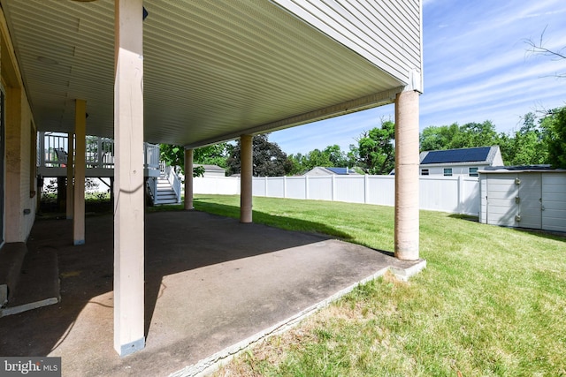 1222 Kings Tree Dr, Bowie, MD 20721 - view of yard featuring stairs and a patio