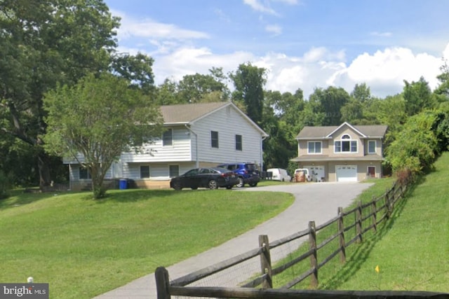 1610 Hog Farm Rd, Millersville, MD 21108 - view of front of property with driveway and an attached garage
