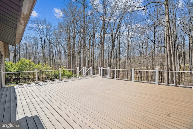 13925 Wayside Dr, Clarksville, MD 21029 - view of wooden terrace