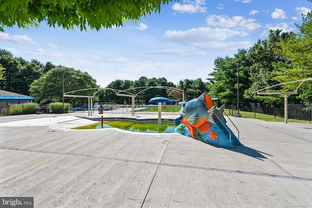 13925 Wayside Dr, Clarksville, MD 21029 - view of jungle gym featuring view of scattered trees