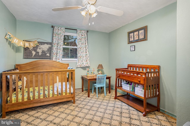 612 Colonial Dr, Dallastown, PA 17313 - bedroom with a nursery area and baseboards