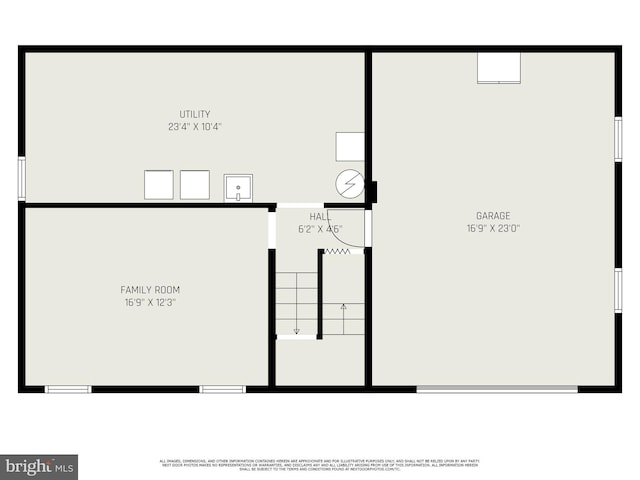 612 Colonial Dr, Dallastown, PA 17313 - home floor plan