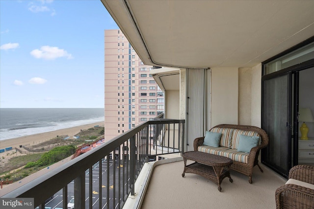 11100 Coastal Hwy Unit 904, Ocean City, MD 21842 - balcony featuring view of water and beach