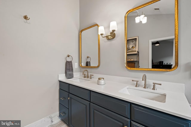 43614 Dunhill Cup Sq, Ashburn, VA 20147 - bathroom featuring double vanity