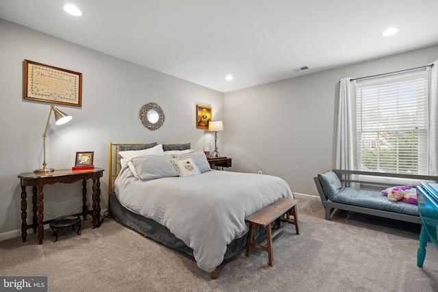 43614 Dunhill Cup Sq, Ashburn, VA 20147 - bedroom featuring baseboards, carpet flooring, and recessed lighting