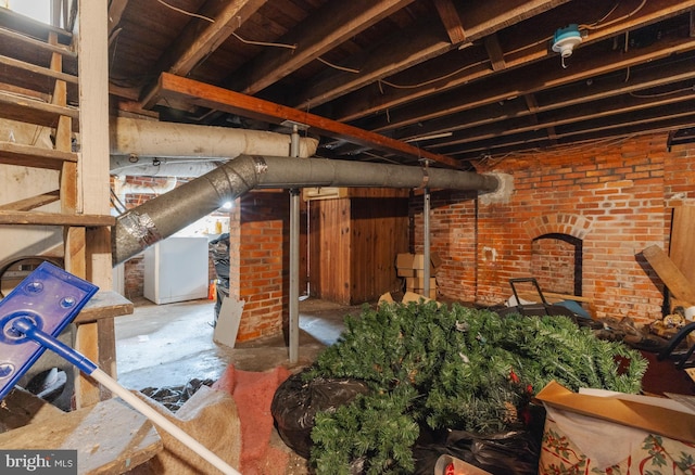 28 Chestnut St, Salem, NJ 08079 - view of unfinished basement