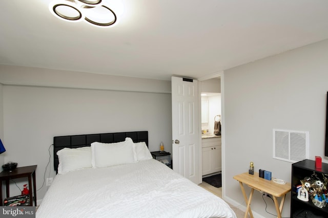 1702 Lang Pl NE, Washington, DC 20002 - bedroom with ensuite bath