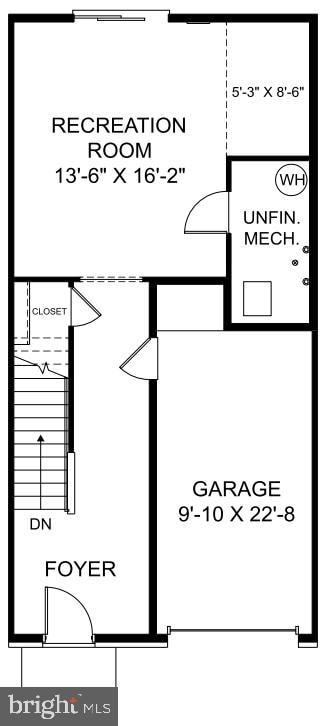 16519 Saint Marion Way, Bowie, MD 20716 - floor plan / room layout